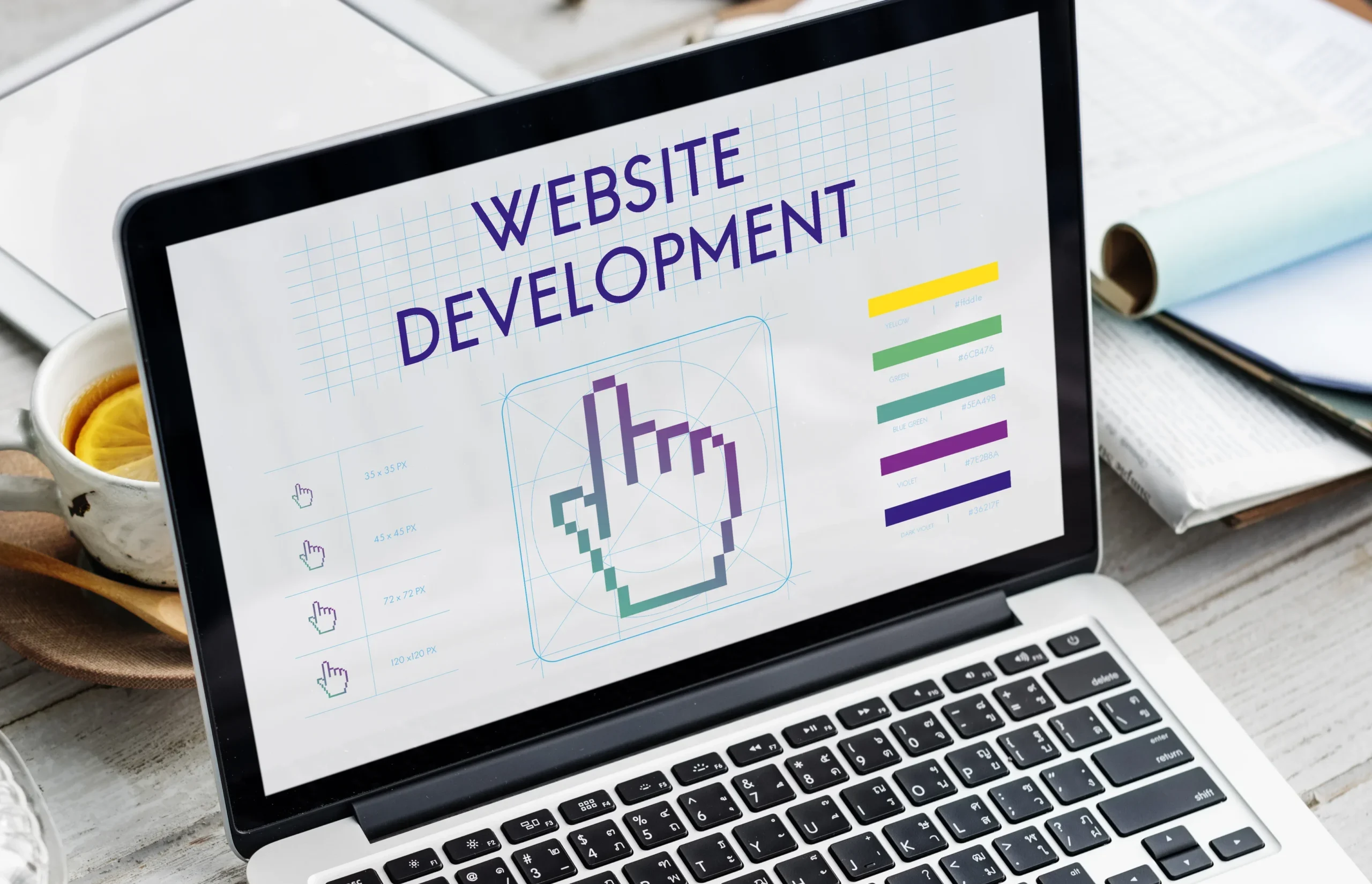 website-development-links-seo-webinar-cyberspace-concept